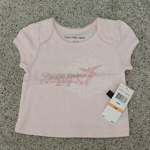 Calvin Klein Jeans Pink Baby Girl's Top